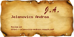 Jelenovics Andrea névjegykártya